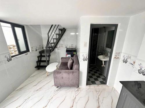 Χώρος καθιστικού στο Minihouse