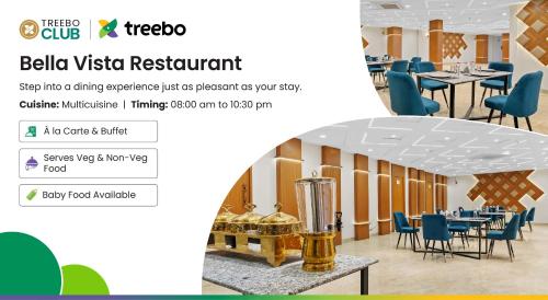 Restoran atau tempat lain untuk makan di Treebo Bella Vista, Shobhagpura