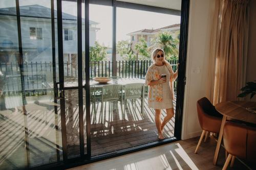 Balcon ou terrasse dans l'établissement Dudley Villa