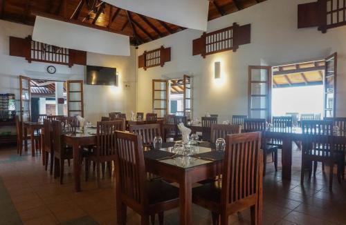 Restaurace v ubytování Rest House Matara