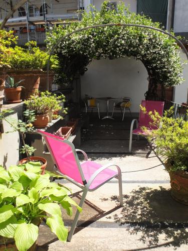 Jardín al aire libre en Casa Canetta - Mini appartamento in centro a Verbania Intra
