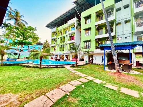 Kolam renang di atau dekat dengan Shivam Resort - Calangute Beach, Goa
