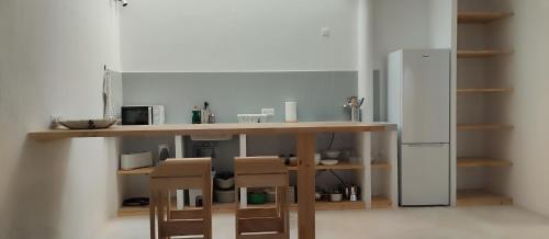 Dapur atau dapur kecil di Chic and basic apartments in Tahiche