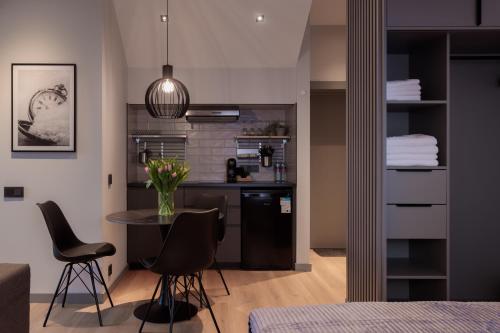 Cuina o zona de cuina de Riga Heritage Charm