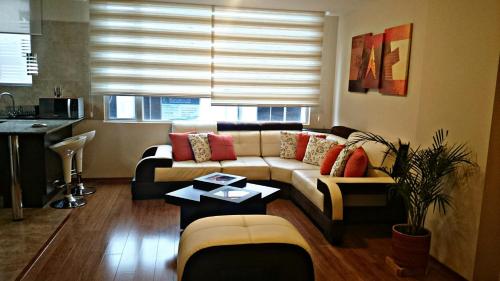 Posezení v ubytování Misuitehotel La Carolina Quito