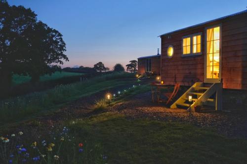 Zahrada ubytování Devon Peaceful shepherds hut with hammock