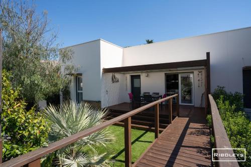 Villa T3 à 400m de la plage avec piscine