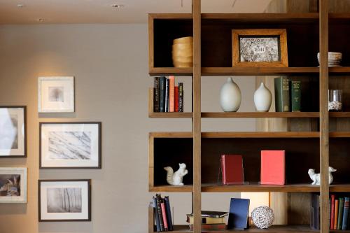 Biblioteca en el hotel