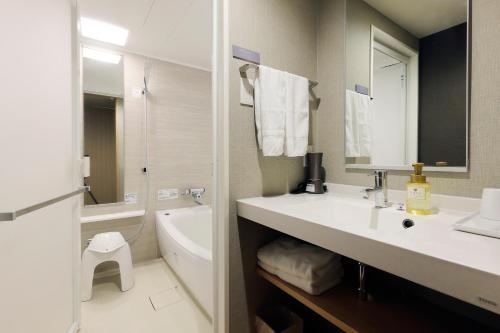 Un baño de JR Inn Asahikawa