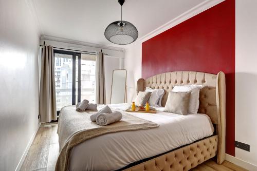 Photo de la galerie de l'établissement 5020 Suite Curial - Chic apartment Paris 19th, à Paris