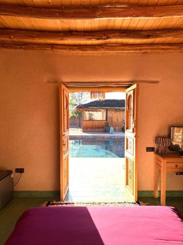 Cama o camas de una habitación en Villa Mantasoa Marrakech