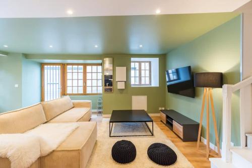 Photo de la galerie de l'établissement Grande maison pour 12 personnes au coeur de Guingamp, à Guingamp