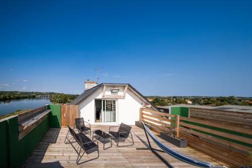 gite pierre percée bord de Loire proche Nantes