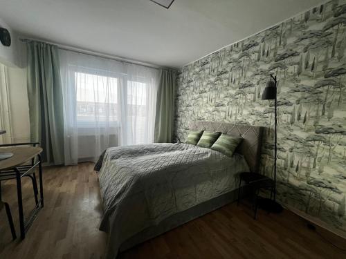 Postel nebo postele na pokoji v ubytování Apartmán MEDIK