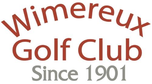 a sign with the words wintergolf golf club since at Château de la Marine in Wimille