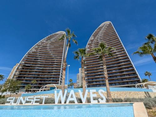 Sunset waves 117 by Alicante Rent
