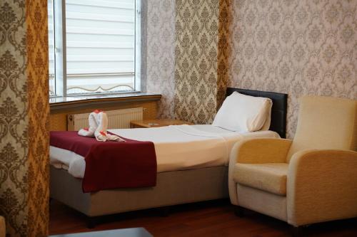 Ruang duduk di Safir Hotels Silivri