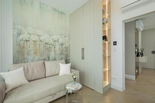 Posezení v ubytování Waveview Premium Apartment, 9th Floor
