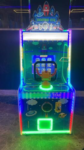 a light up arcade game in a room at Ramage Hotel & Resort in Cairo