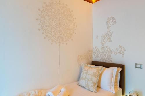 Letto o letti in una camera di PALAZZO RISTORI