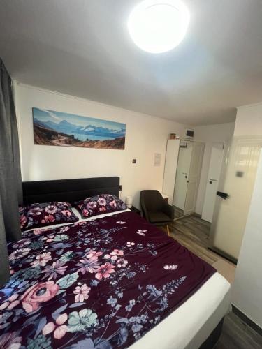 Postel nebo postele na pokoji v ubytování Studio apartman Utrine 2