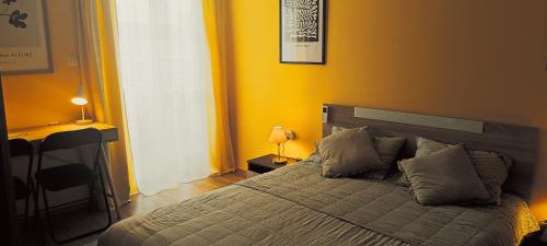 Postel nebo postele na pokoji v ubytování Apartament Amelia