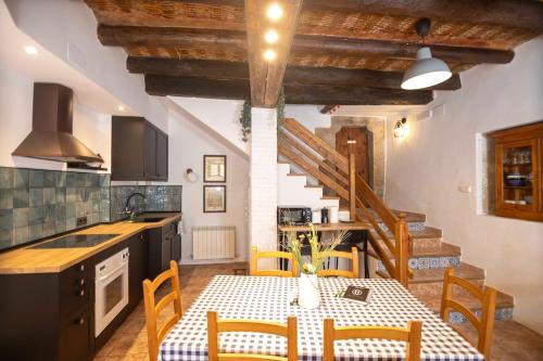 Dapur atau dapur kecil di Casa VIDOSA y Casa MAILO unidas