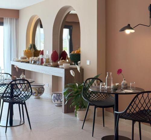 Posezení v ubytování Via del Mare Apulia B&B e Spa Suites