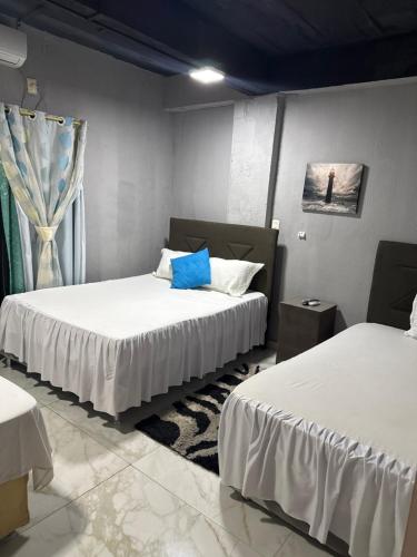 Postel nebo postele na pokoji v ubytování Los Monges Aparthotel