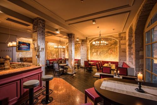 Posezení v ubytování Hotel Goldener Löwe
