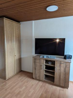 Μια τηλεόραση ή/και κέντρο ψυχαγωγίας στο Ferienwohnung Dallinger