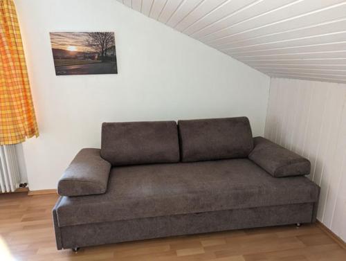 Χώρος καθιστικού στο Ferienwohnung Dallinger