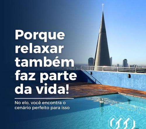 a poster for a tour of the panamerican fake parasite da vida at Elo Hotels Express in Maringá