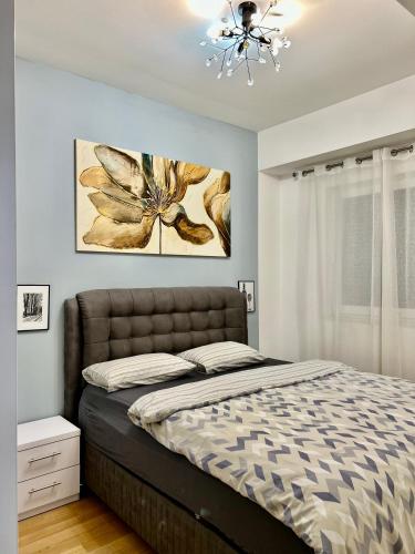 En eller flere senge i et værelse på Stan na dan BANJALUKA