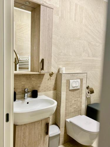 Et badeværelse på Stan na dan BANJALUKA