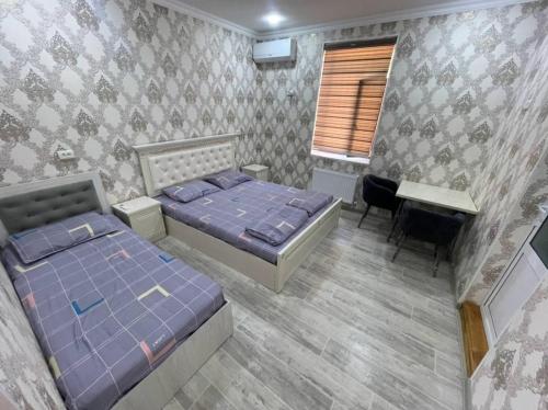 Cama o camas de una habitación en Nur Xostel
