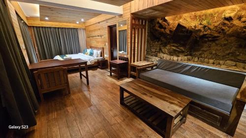 Postel nebo postele na pokoji v ubytování Delo Retreat