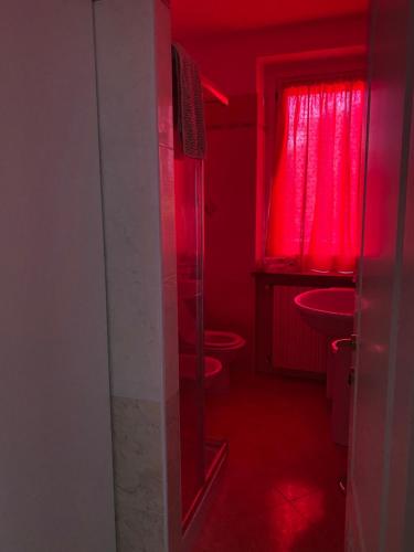 Koupelna v ubytování Appartamento confortevole