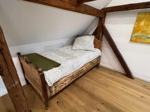 Postel nebo postele na pokoji v ubytování Art-Studio