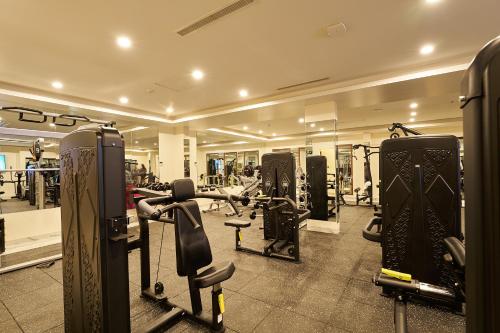 Fitness centrum a/nebo fitness zařízení v ubytování Gelila Hotel Apartments
