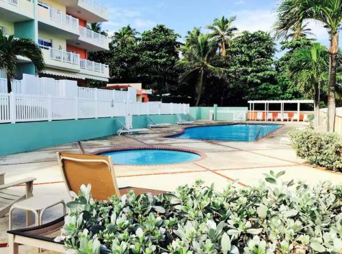 Piscina a Las Mareas De Isabela Beachfront Apt o a prop