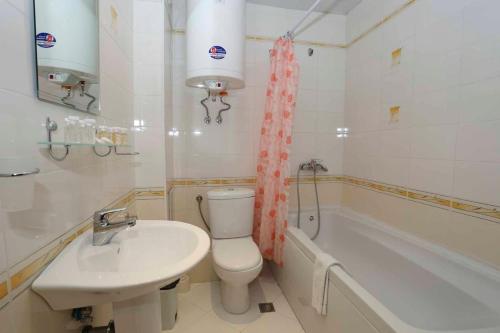 Koupelna v ubytování Sozopol Dreams Apartments