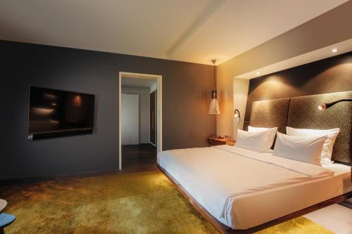 Voodi või voodid majutusasutuse Hotel Berlin, Berlin, a member of Radisson Individuals toas