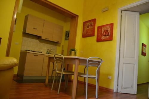 Kuchyň nebo kuchyňský kout v ubytování B&B La Corte Lecce