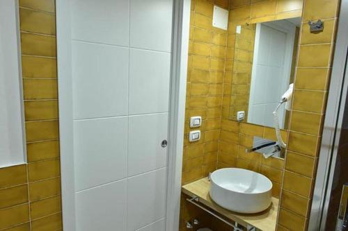 Koupelna v ubytování Carlotta Rooms