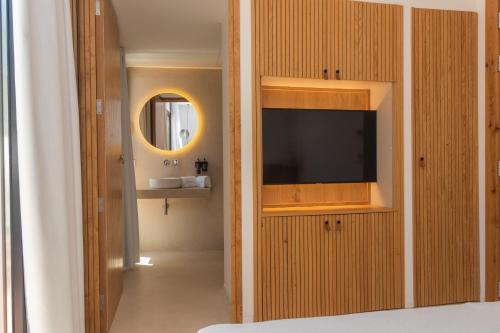 Koupelna v ubytování Hotel Serawa Moraira