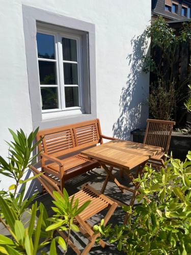 Zahrada ubytování Ferienhaus Schiefertraum