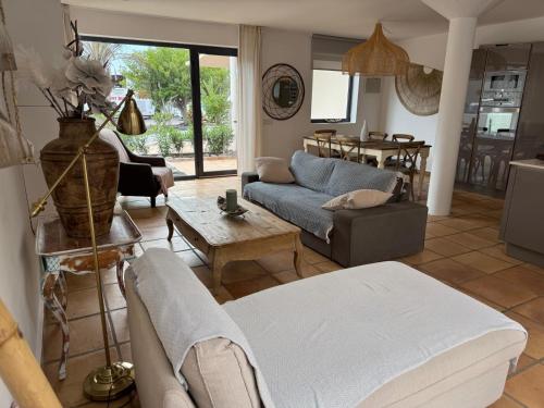 Et opholdsområde på Villa Paola