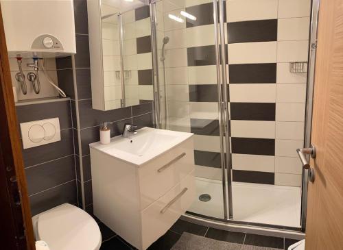 Et badeværelse på Stefs Nest