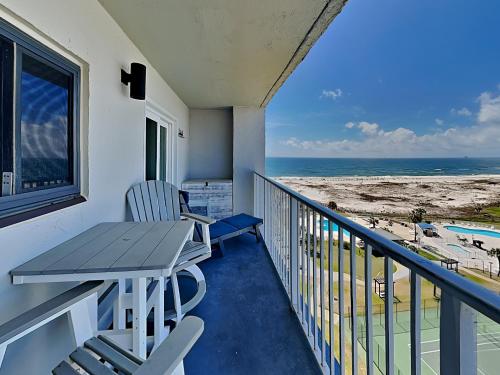 Balkón nebo terasa v ubytování Gulf Shores Plantation Dunes #5816